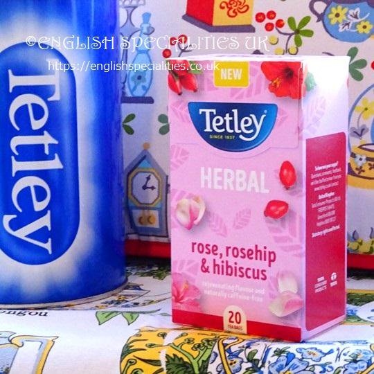 TetleyHerbal Rosehip & Hibiscus Tea<br>ƥȥ꡼ ϡХ ҥåסϥӥƥ