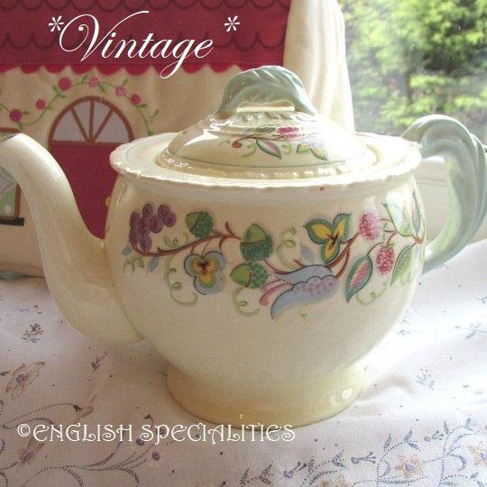 New Hall Hanley Vintage Teapot <br>˥塼ۡ ϥ쥤ơ ƥݥå (1951-56ǯ)