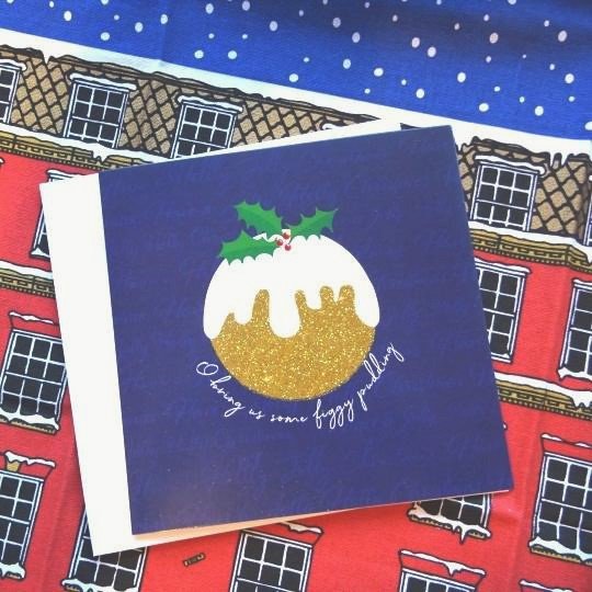 Figgy Pudding Christmas Card<br> եץǥ󥰡ꥹޥɡ