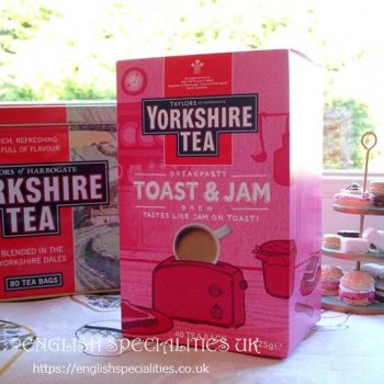 <img class='new_mark_img1' src='https://img.shop-pro.jp/img/new/icons20.gif' style='border:none;display:inline;margin:0px;padding:0px;width:auto;' />★Sale!【Yorkshire Tea】Toast & Jam  Brew Teabags<br>ヨークシャーティー　トースト＆ジャムブリュー ティーバッグ（賞味期限2022年4月）