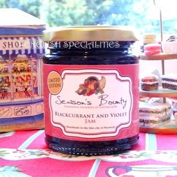 【Season's Bounty】 Blackcurrant & Violet Jam<br>シーズンズ・バウンティ ブラックカラント＆バイオレット