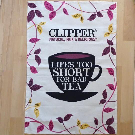 ClipperTeacup Motif  Tea Towel <br>åѡƥåץ ƥ