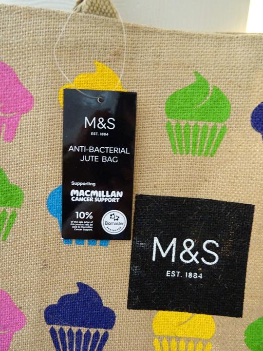 M&s jute shopping discount bag