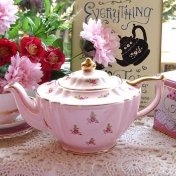 <img class='new_mark_img1' src='https://img.shop-pro.jp/img/new/icons15.gif' style='border:none;display:inline;margin:0px;padding:0px;width:auto;' />SadlerVintage  Rose Pink Teapot <br>ɥ顼ơ  ԥ ƥݥå 
