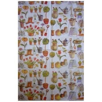 McCAW ALLANEMMA BALL Cotton Tea Towel : In the Garden<br>ޥܡ åȥƥ:󥶥ǥ