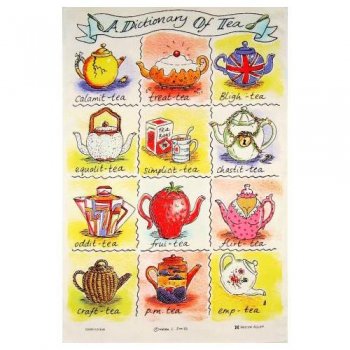 SALE!McCAW ALLANL/Union T.Towel Dictionary Of Tea<br>ޥå󡡥ͥ˥ƥ ƥǥʥ꡼
