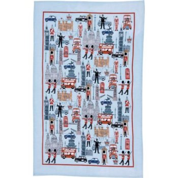 【Ulster Weavers】Iconic Britain Linen Tea Towel<br>アルスターウィーバー　アイコニックブリテン　リネンティータオル