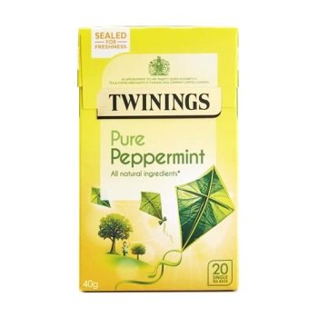 【Twinings】 Pure Peppermint Tea<br>トワイニング　ピュアペパーミントティー：20バッグ