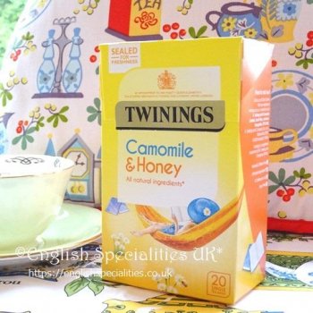 <img class='new_mark_img1' src='https://img.shop-pro.jp/img/new/icons30.gif' style='border:none;display:inline;margin:0px;padding:0px;width:auto;' />【Twinings】 Camomile & Honey<br>トワイニング　カモミール＆ハニーティー: 20バッグ