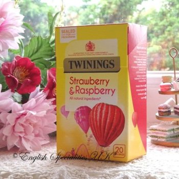 【Twinings】Strawberry & Raspberry<br>トワイニング　ストロベリー& ラズベリー :20ティーバッグ