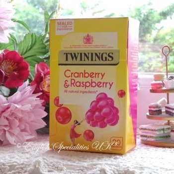 【Twinings】Cranberry & Raspberry<br>トワイニング　クランベリー＆ラズベリー:20バッグ