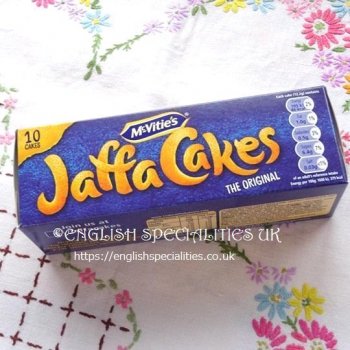 【MCVITIE'S】Jaffa Cakes (10)<br>マクビティー　ジャファケーキ（10枚入り）