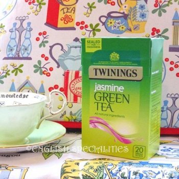【Twinings】 Green Tea Jasmine  <br>トワイニング　グリーンティー ジャスミン: 20ティーバッグ