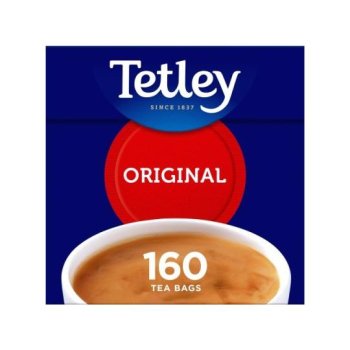 【Tetley】　160 Teabags <br>テトリー 紅茶　: 160　ティーバッグ