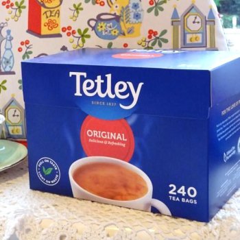 【Tetley】　240 Teabags <br>テトリー 紅茶　: 240ティーバッグ