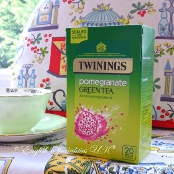 【Twinings】 Green Tea Pomegranate<br>トワイニング　グリーンティー  ポメグラネイト: 20ティーバッグ