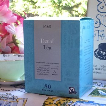 【M&S】Fairtrade Decaf 80 Teabags<br>マークス＆スペンサー ディカフェ紅茶：80ティーバッグ　