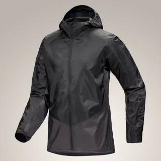 NORVAN WINSHELL HOODY Black