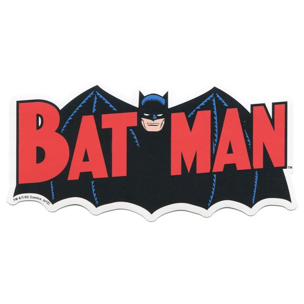 Batman バットマン ステッカー ロゴ D ワッペン屋ドットコムストア