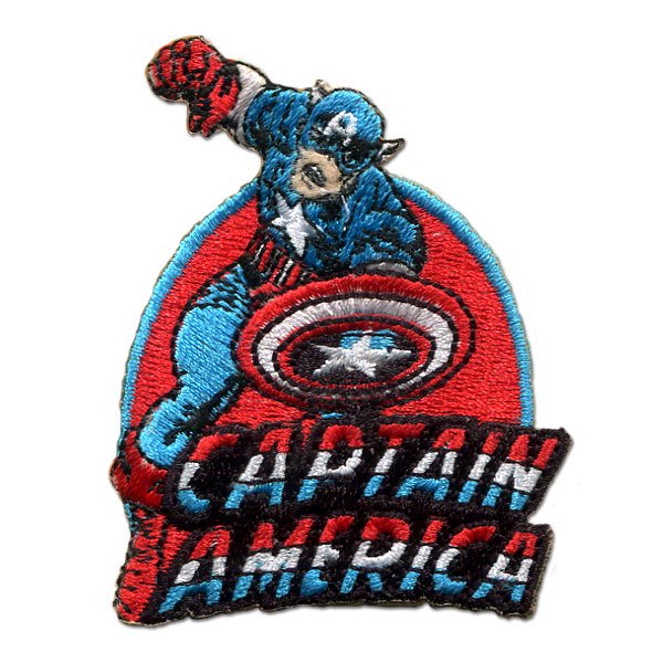 キャプテン アメリカ Captain America ワッペン キャプテン アメリカ ロゴ ワッペン屋ドットコムストア