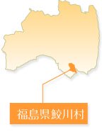 福島県鮫川村の地図