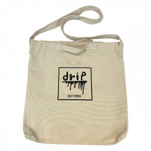 OVERPREAD drip canvas 2way shoulder bag[bei]