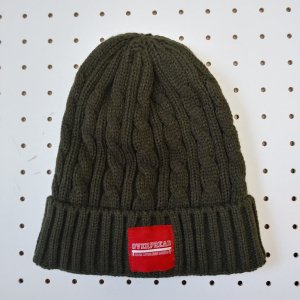 OVERPREAD Cable knit cap