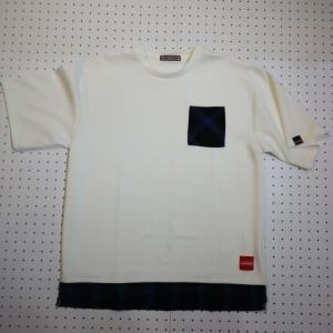 OVERPREAD ombre check t-shirs