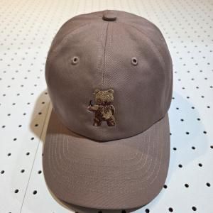 OVERPREAD cotton twill bear cap