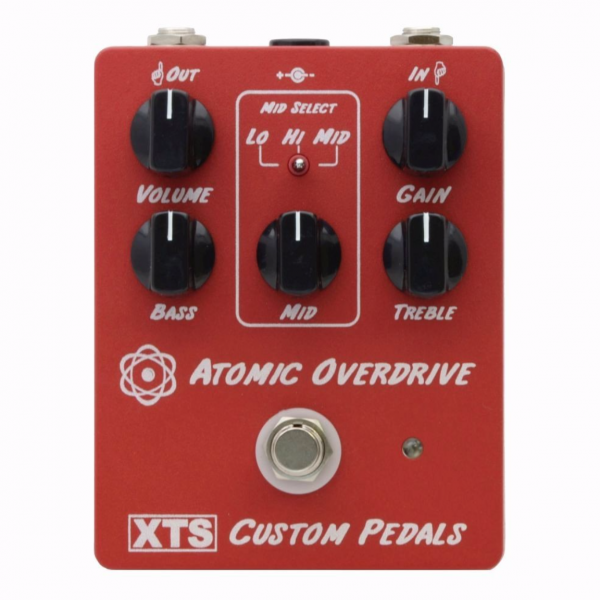 XTS Custom Pedals ATOMIC OVERDRIVE