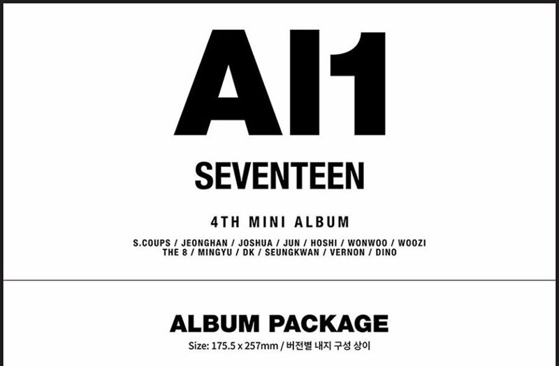 Seventeen セブンティーン AL1 / 4th MINI ALBUM