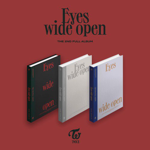 TWICE トゥワイス 2集 Eyes wide open バージョン全3種