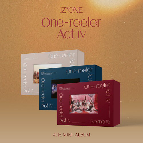 IZ*ONE アイズワン 4th Mini Album [ONE-REELER / ACT IV] バージョン 選択可能