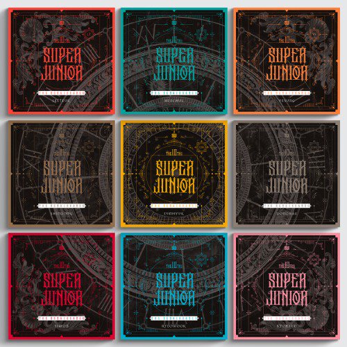 SUPERJUNIOR(スーパージュニア) - 正規 10集 ‘The Renaissance’(SQUARE Style) カバー9種 バージョン選択可能