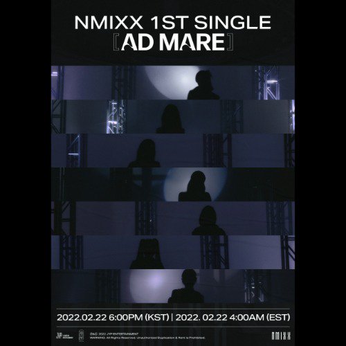 NMIXX - AD MARE / 1ST SINGLE ALBUM (LIMITED VER.)シングル1集 [BLIND PACKAGE] 韓国音楽チャート反映 【限定盤】