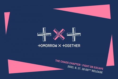 折り畳みポスター」TOMORROW X TOGETHER(TXT) 混沌の章 : FIGHT OR