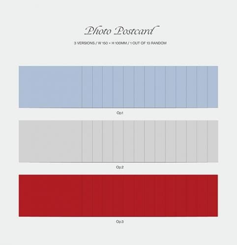 SEVENTEEN 9th Mini Album'Attacca'(Op.1 / Op.2 / Op.3 Ver