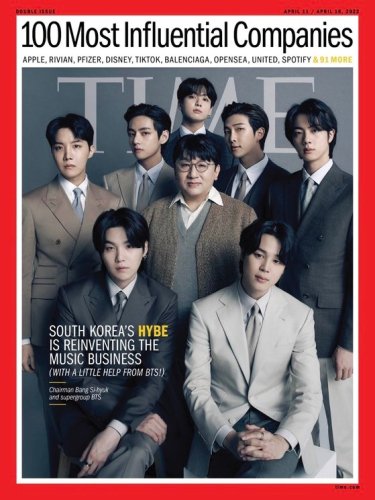 BTS ｜防弾少年団｜ BTS 表紙＆特集 / 雑誌 TIME Asia 4月11日 BTS SPECIAL