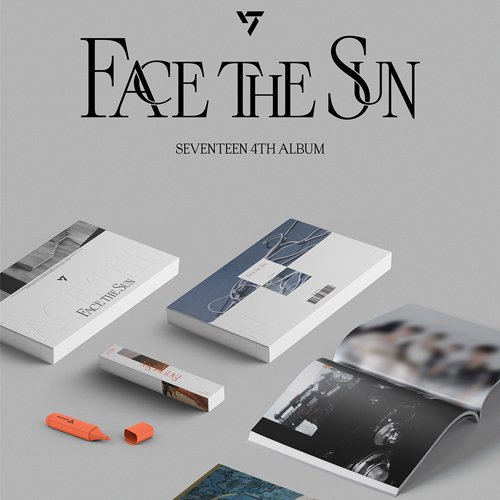 SEVENTEEN セブンティーン 4th Album「Face the Sun」 4種 韓国版 初回限定ポスター