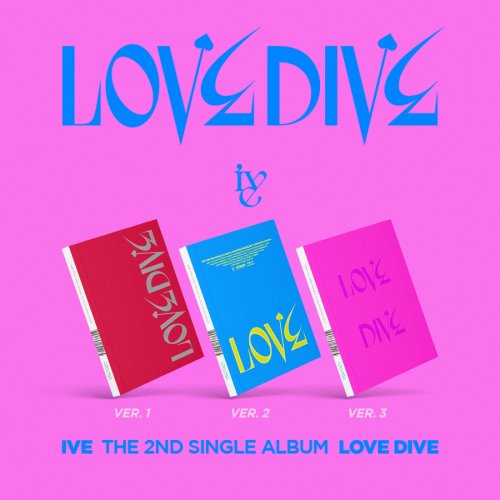  IVEアイヴ - LOVE DIVE 2集 シングルアルバム 全3種 選択可　初回限定