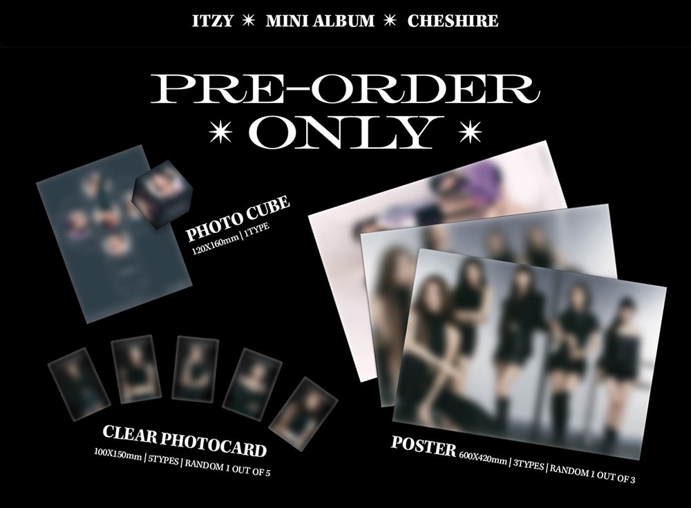 ITZY イッジ CHESHIRE / 6TH MINI ALBUM (LIMITED EDITION) 一般盤