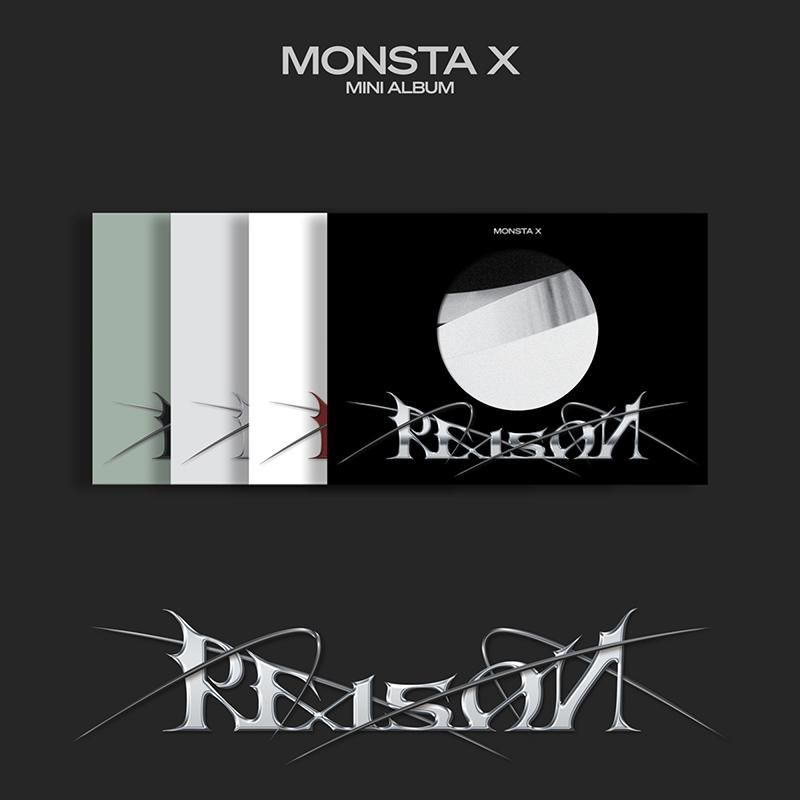 MONSTA X 12th Mini Album Reason ジュホンセット MONSTA X REASON 12th MINI ALBUM 4種 選択可能 モンスタエックス 12集