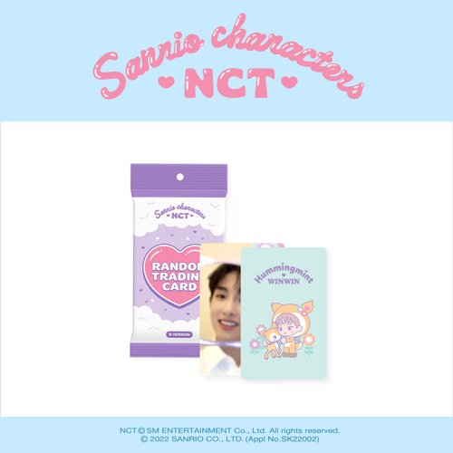 NCT - RANDOM TRADING CARD SET (B Ver.) / NCT X SANRIO CHARACTERS 韓国輸入品