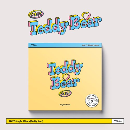 STAYC - Teddy Bear / 4TH SINGLE ALBUM ( Digipack Ver. )