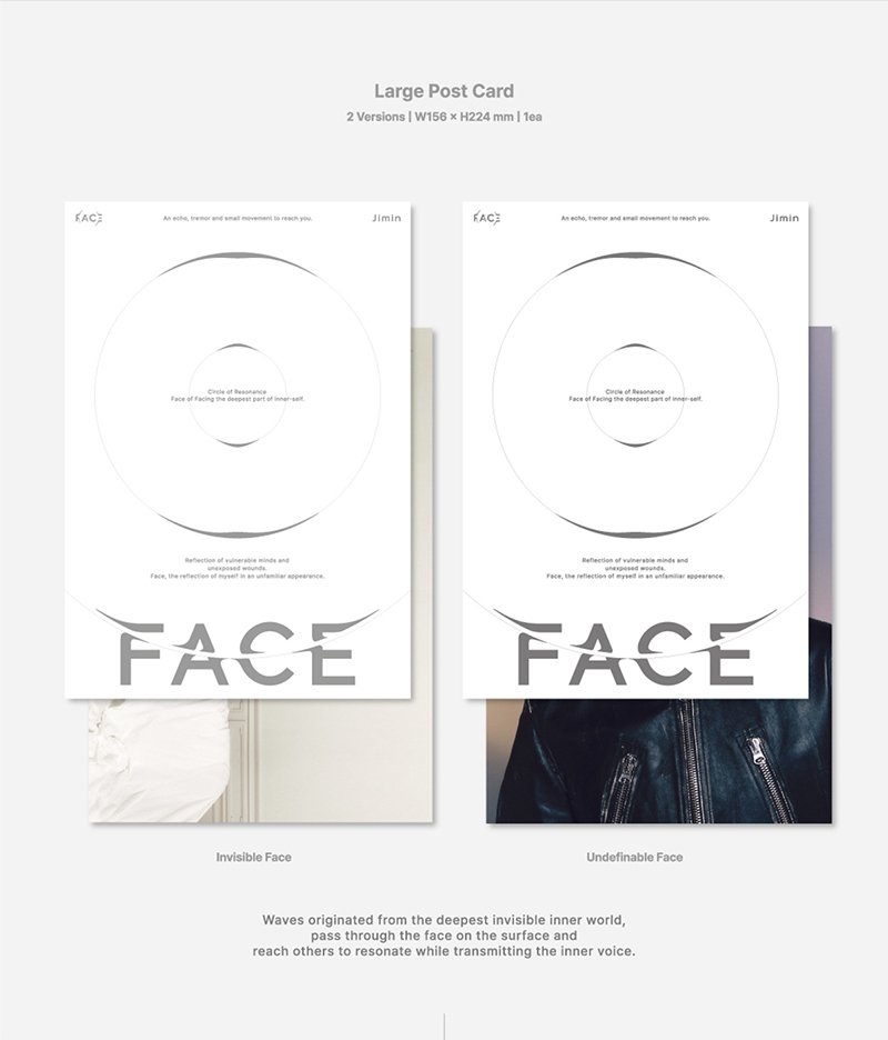 BTS 防弾少年団 - BTS JIMIN FACE / 1st Solo Album 初ソロアルバム 2