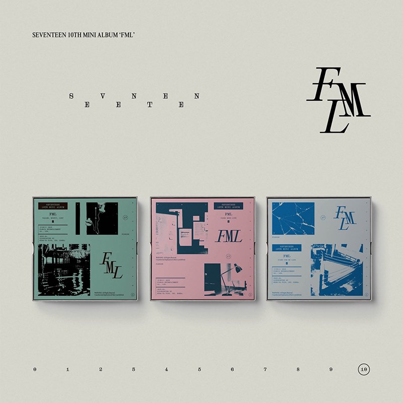 SEVENTEEN セブンティーン FML / 10th Mini Album 10集ミニアルバム
