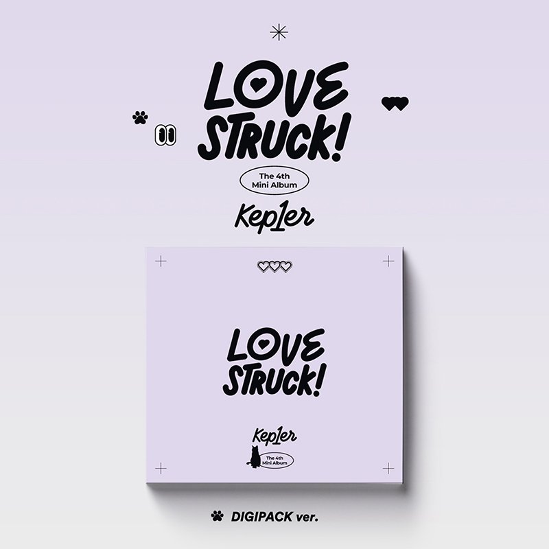 Kep1er - LOVESTRUCK! / 4TH MINI ALBUM (DIGIPACK Ver.) 9種