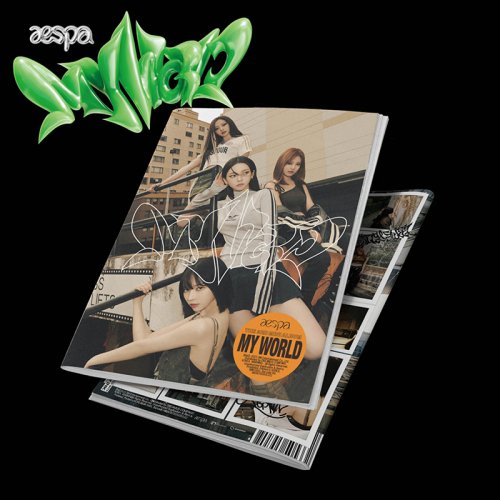 aespa - MY WORLD 3rd Mini album (Tabloid Ver.) 