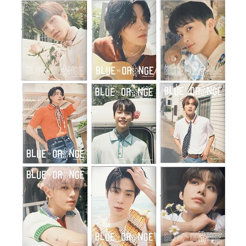 NCT 127 - PHOTOBOOK [BLUE TO ORANGE : House of Love] 全9種