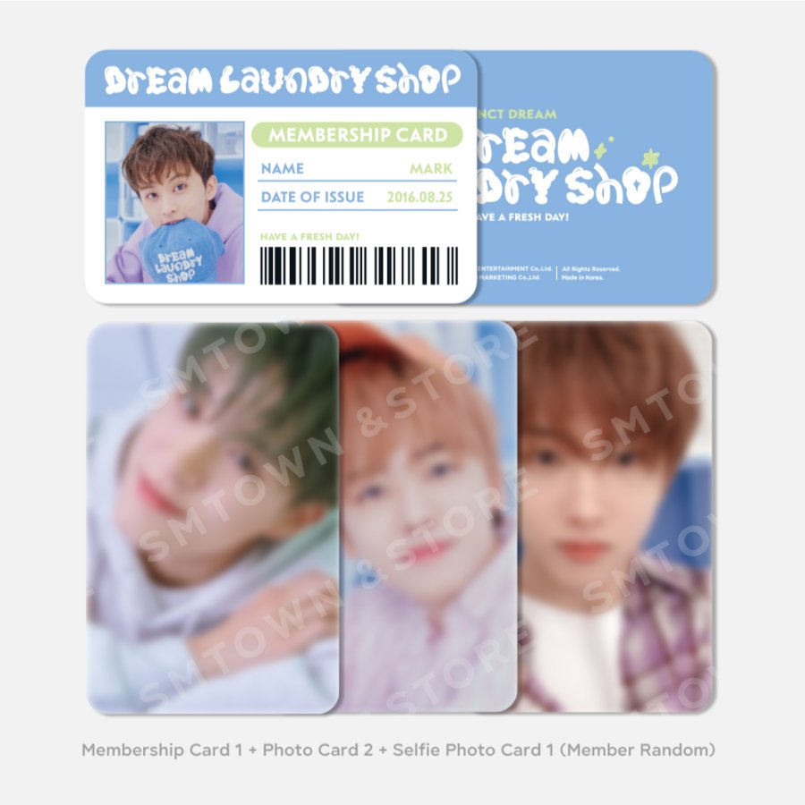 NCT DREAM - RANDOM LAUNDRY CARD PACK [DREAM LAUNDRY SHOP]